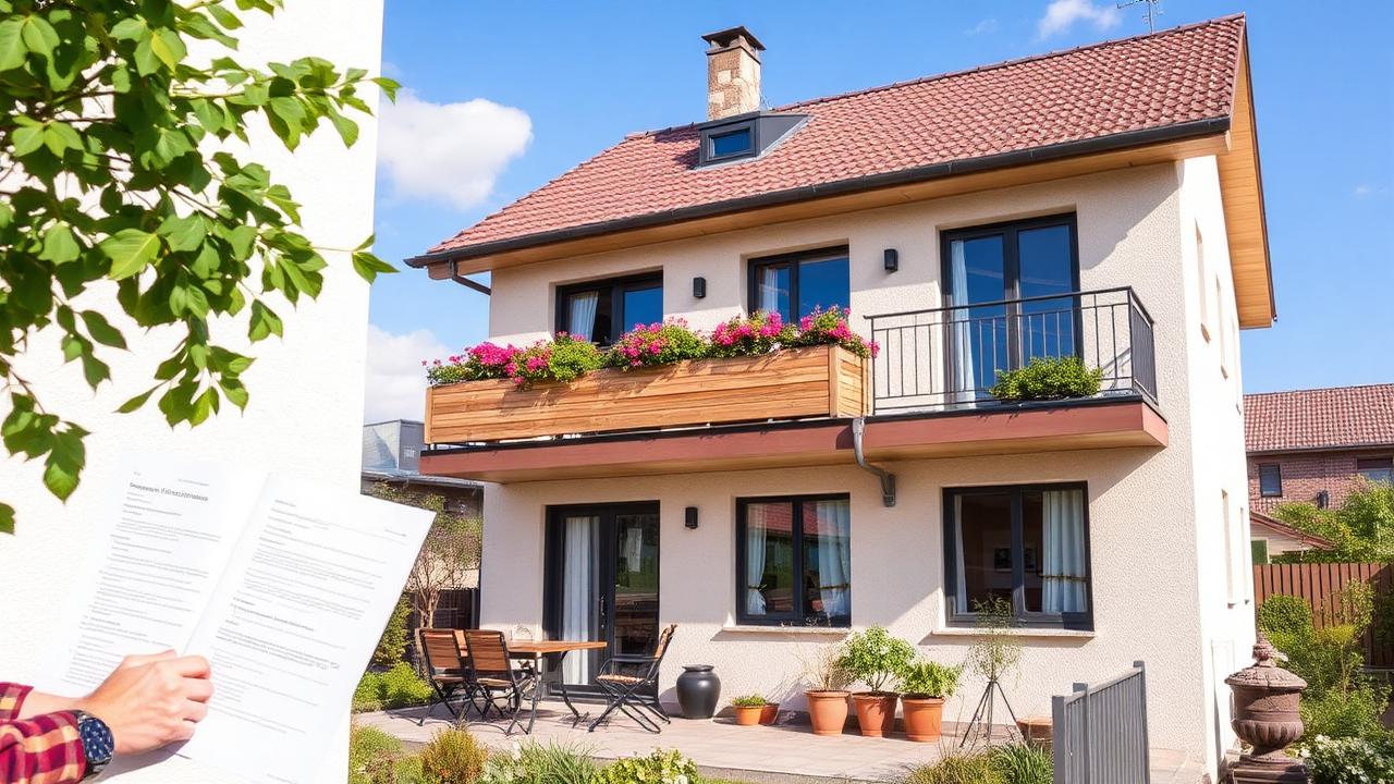 Sanierte Mehrfamilienhäuser in Dessau mit Bäumen – Symbolbild Mietverwaltung