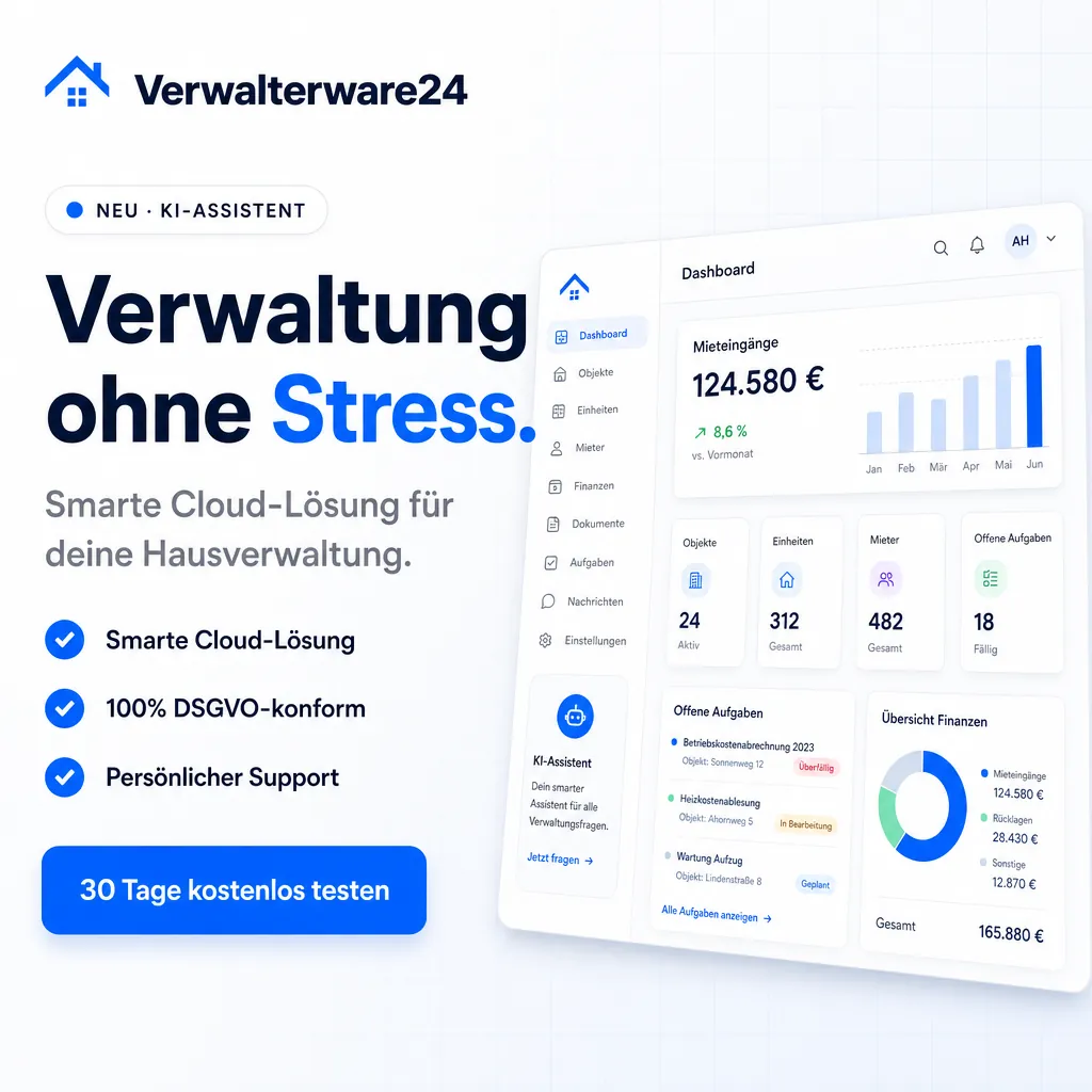 Verwaltung ohne Stress – smarte Cloud-Lösung für Hausverwalter